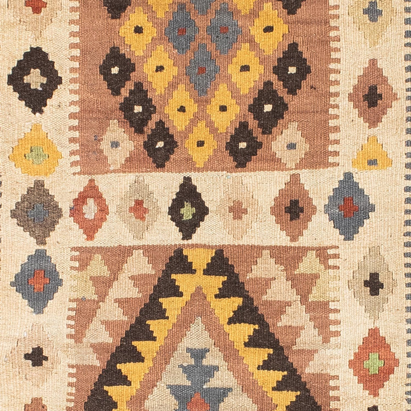 Tappeto corsia Tappeto Kelim - Orientale - 208 x 82 cm - beige