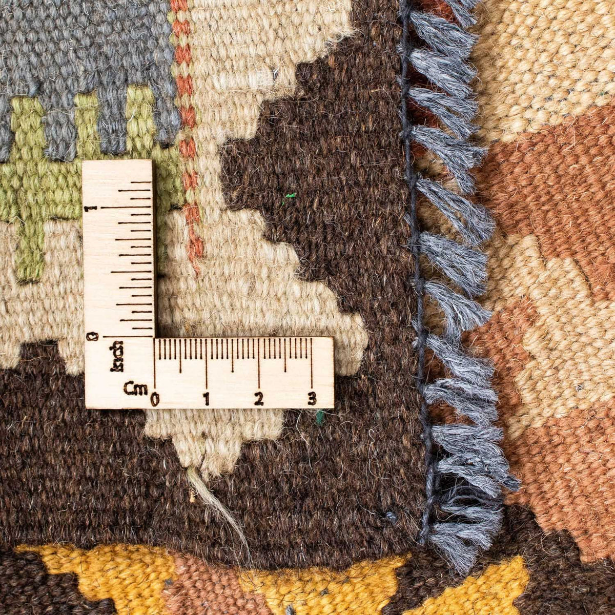 Tappeto corsia Tappeto Kelim - Orientale - 208 x 82 cm - beige