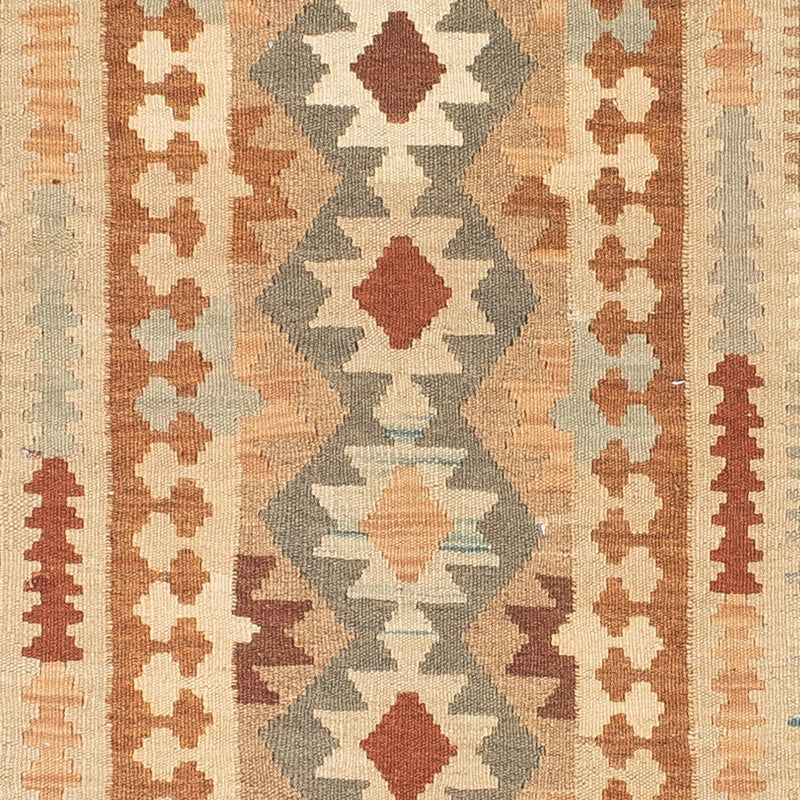 Tappeto corsia Tappeto Kelim - Orientale - 200 x 78 cm - beige