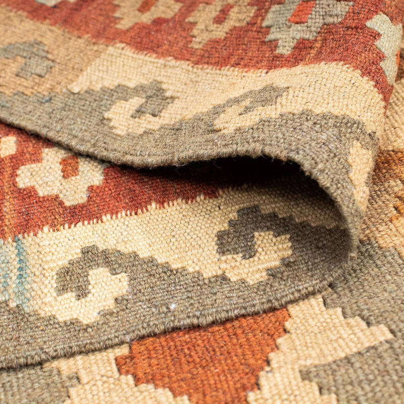 Tappeto corsia Tappeto Kelim - Orientale - 200 x 78 cm - beige