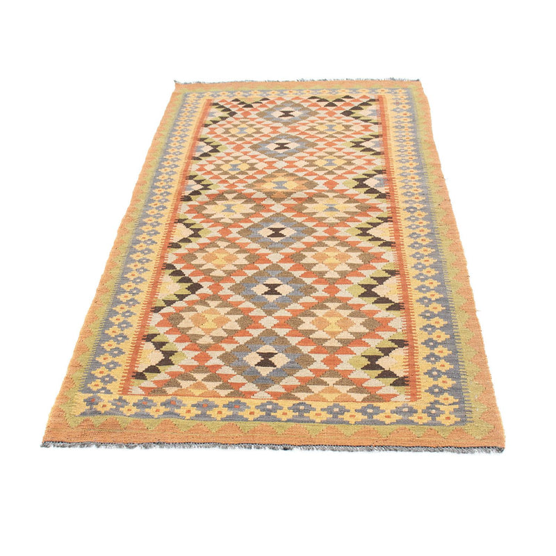 Tappeto corsia Tappeto Kelim - Orientale - 200 x 91 cm - marrone chiaro