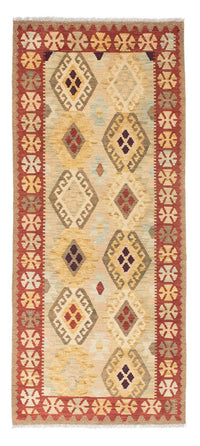 Tappeto corsia Tappeto Kelim - Orientale - 199 x 79 cm - beige