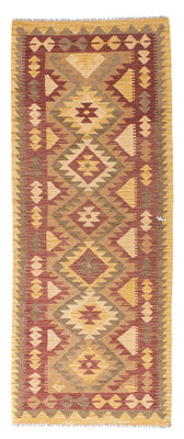 Tappeto corsia Tappeto Kelim - Orientale - 192 x 77 cm - marrone chiaro