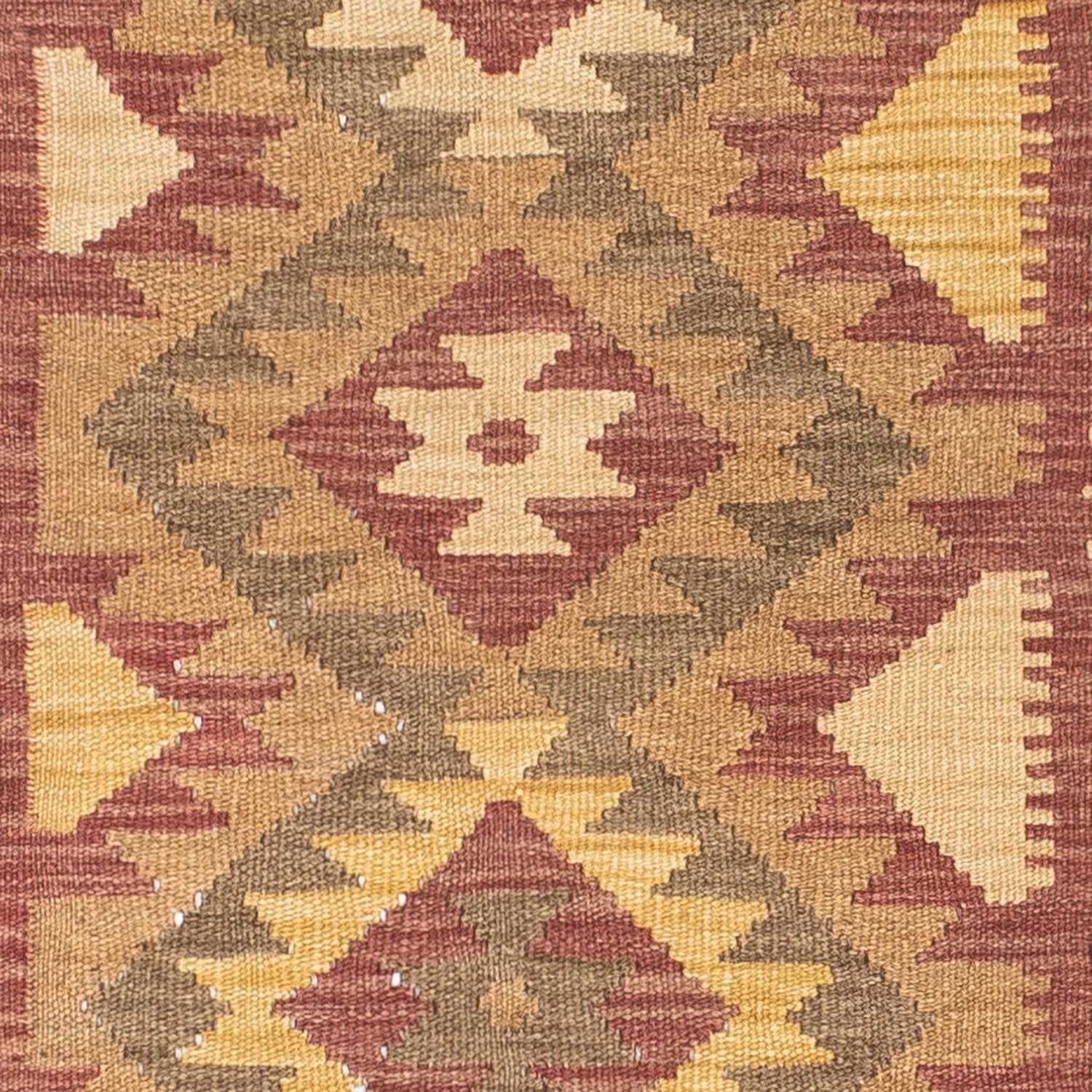 Tappeto corsia Tappeto Kelim - Orientale - 192 x 77 cm - marrone chiaro