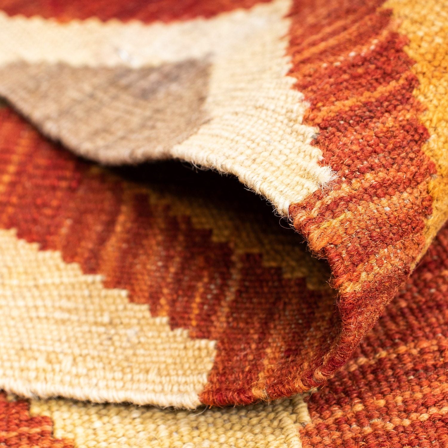 Tappeto corsia Tappeto Kelim - Orientale - 193 x 73 cm - ruggine