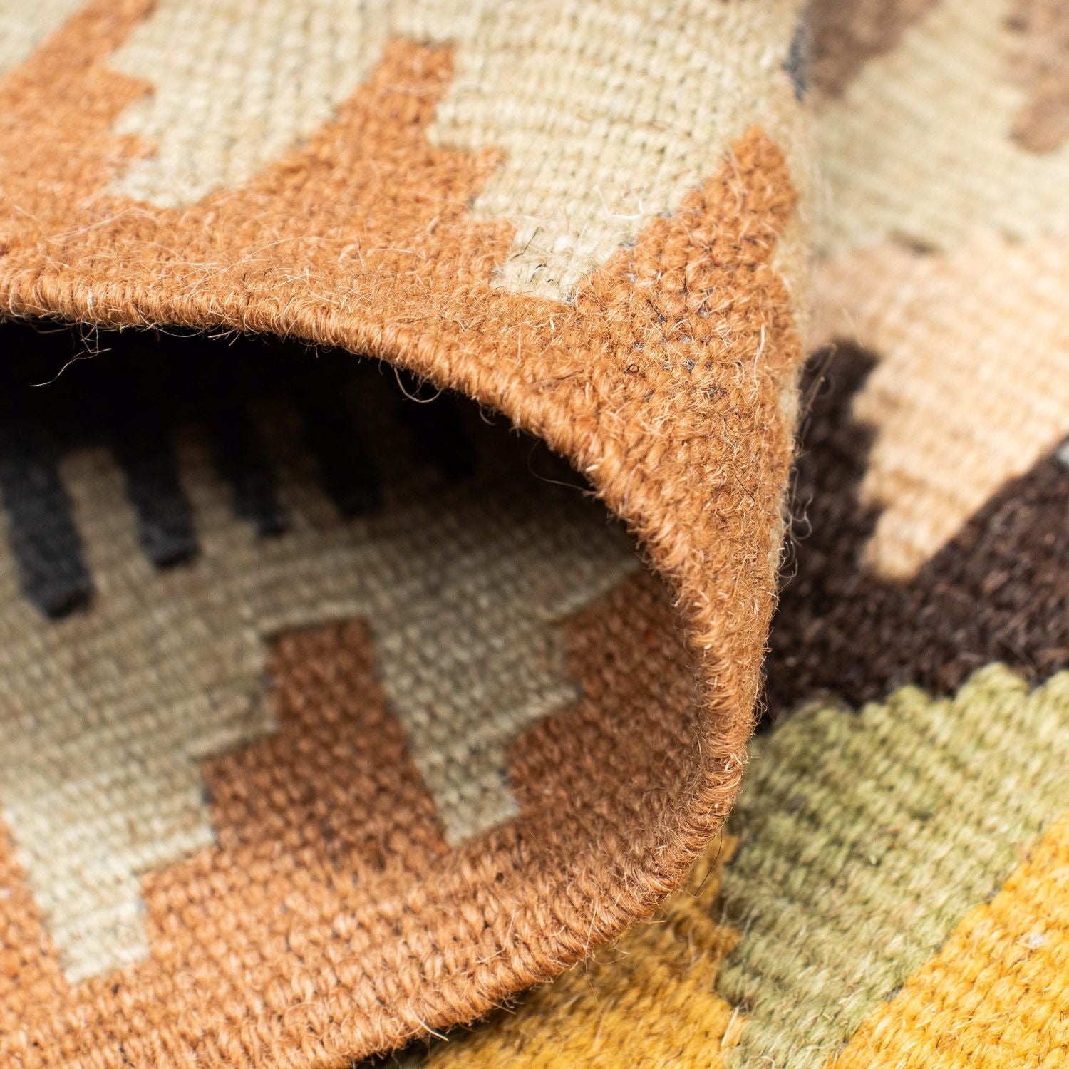 Tappeto corsia Tappeto Kelim - Orientale - 230 x 69 cm - beige