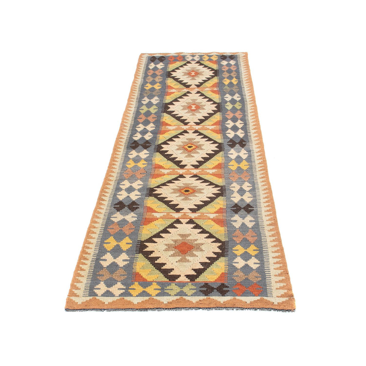 Tappeto corsia Tappeto Kelim - Orientale - 230 x 69 cm - beige