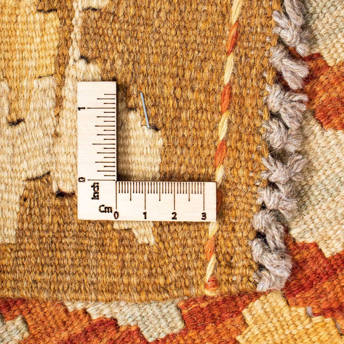 Tappeto corsia Tappeto Kelim - Orientale - 191 x 74 cm - marrone chiaro