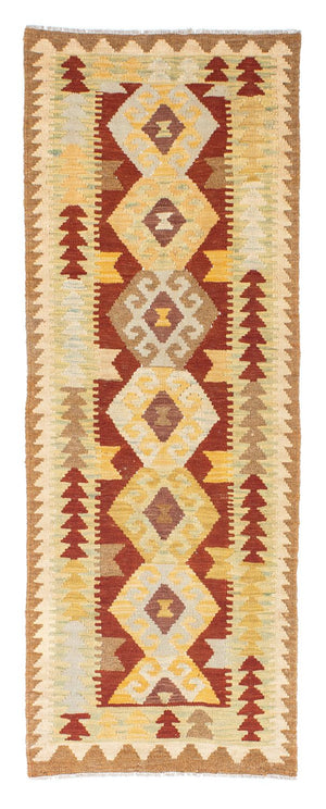 Tappeto corsia Tappeto Kelim - Orientale - 192 x 72 cm - marrone chiaro