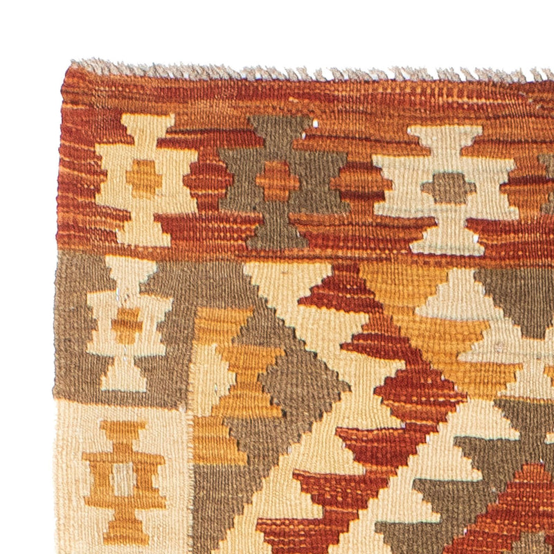 Tappeto corsia Tappeto Kelim - Orientale - 197 x 69 cm - beige