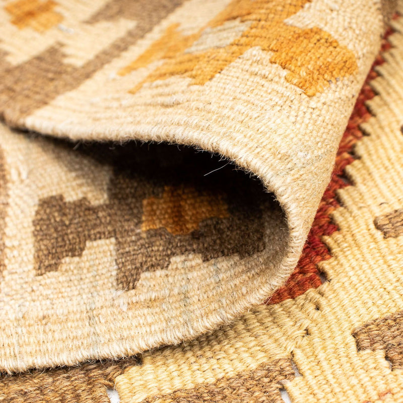 Tappeto corsia Tappeto Kelim - Orientale - 197 x 69 cm - beige
