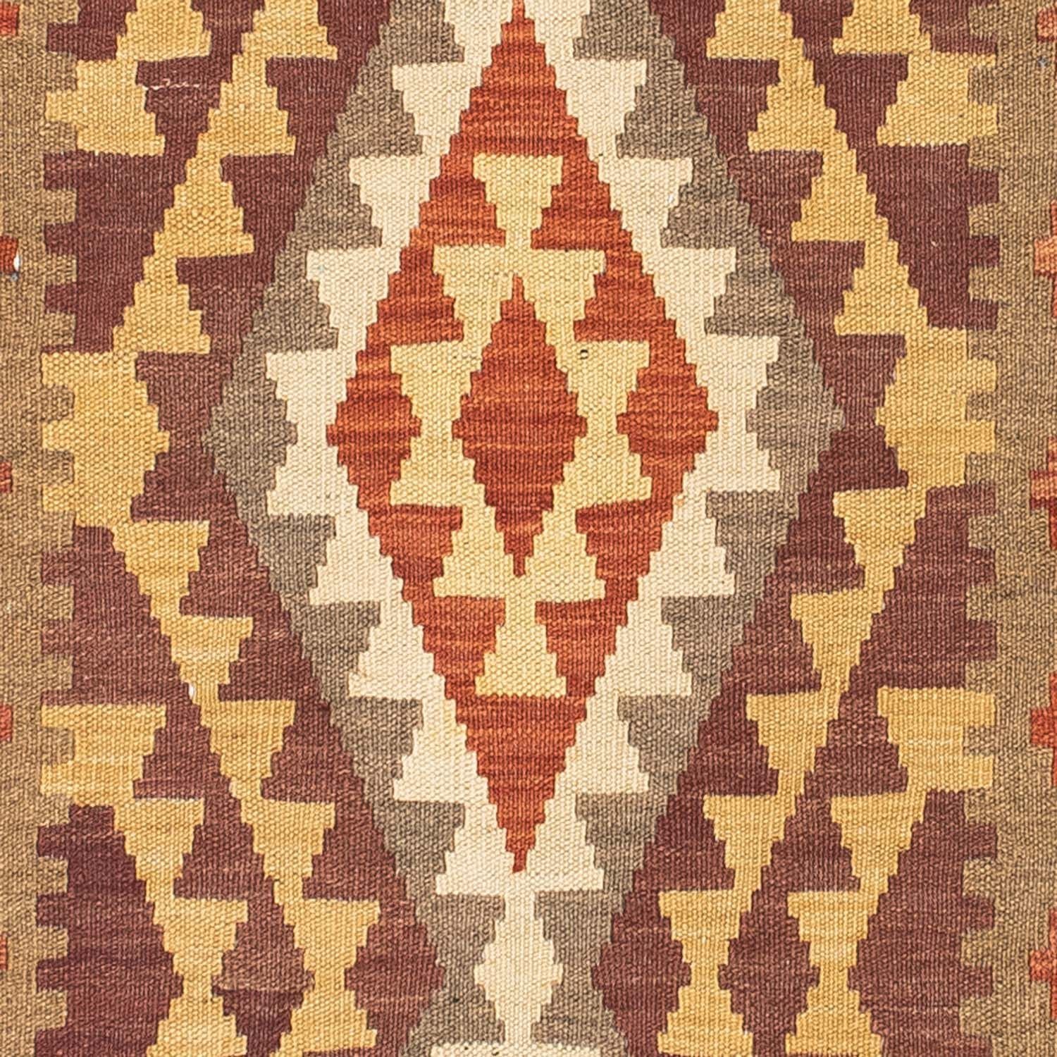 Tappeto corsia Tappeto Kelim - Orientale - 191 x 78 cm - marrone chiaro