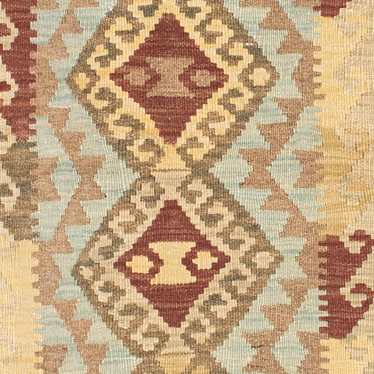 Tappeto corsia Tappeto Kelim - Orientale - 201 x 73 cm - rosso