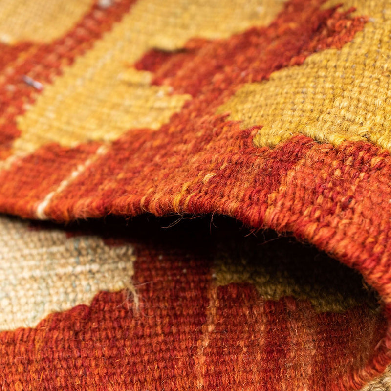 Tappeto corsia Tappeto Kelim - Orientale - 185 x 75 cm - oro