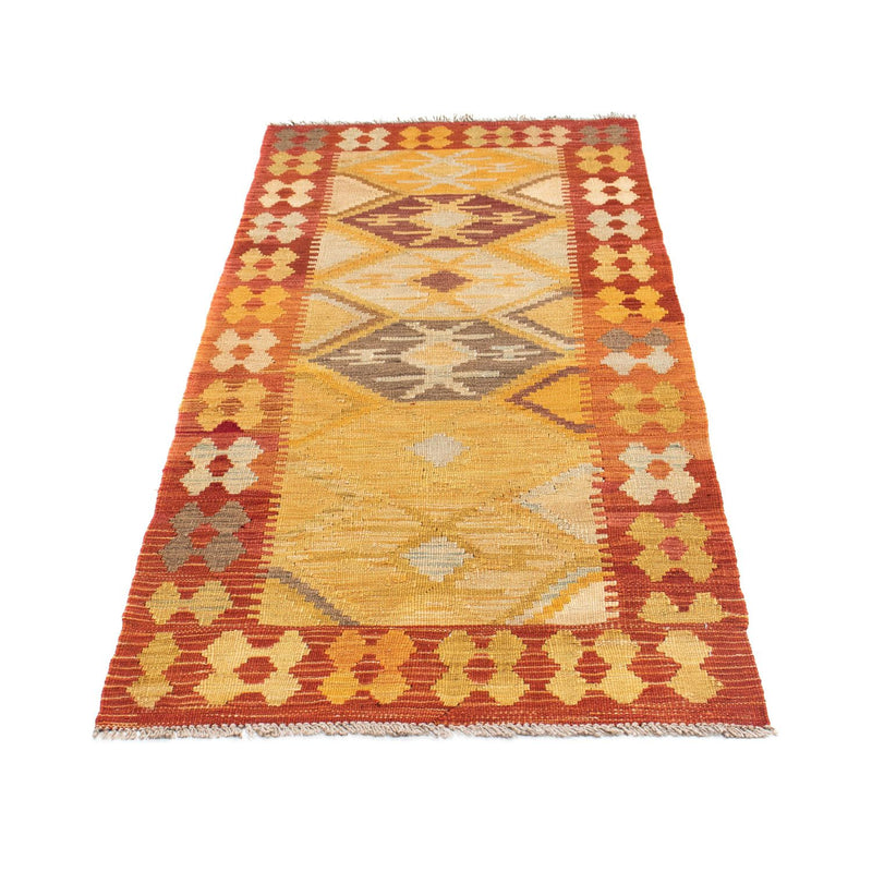 Tappeto corsia Tappeto Kelim - Orientale - 185 x 75 cm - oro