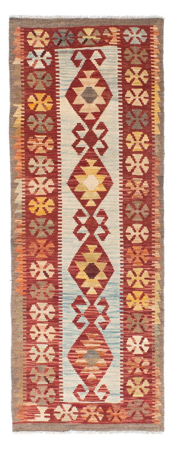 Tappeto corsia Tappeto Kelim - Orientale - 206 x 77 cm - beige