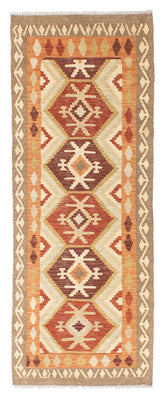 Tappeto corsia Tappeto Kelim - Orientale - 203 x 73 cm - beige