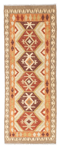 Tappeto corsia Tappeto Kelim - Orientale - 203 x 73 cm - beige