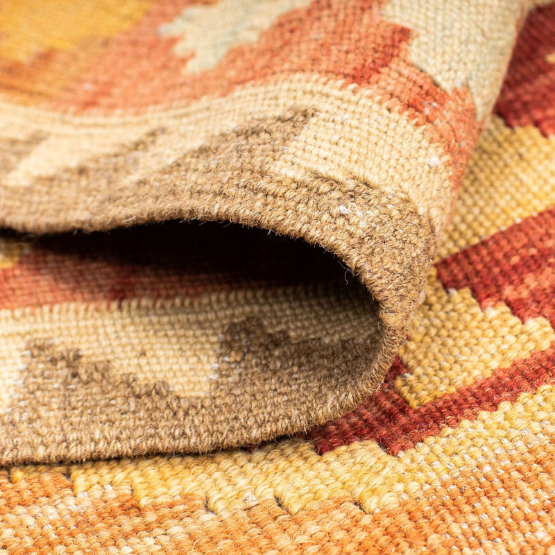 Tappeto corsia Tappeto Kelim - Orientale - 189 x 75 cm - marrone chiaro