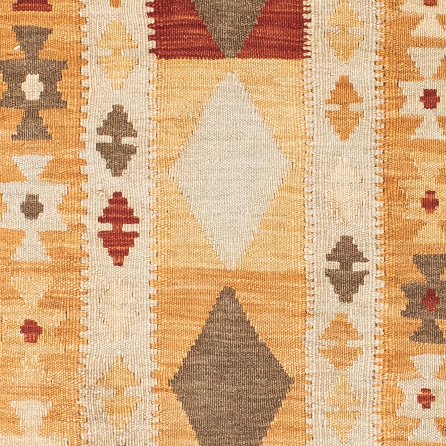 Tappeto corsia Tappeto Kelim - Orientale - 196 x 72 cm - beige