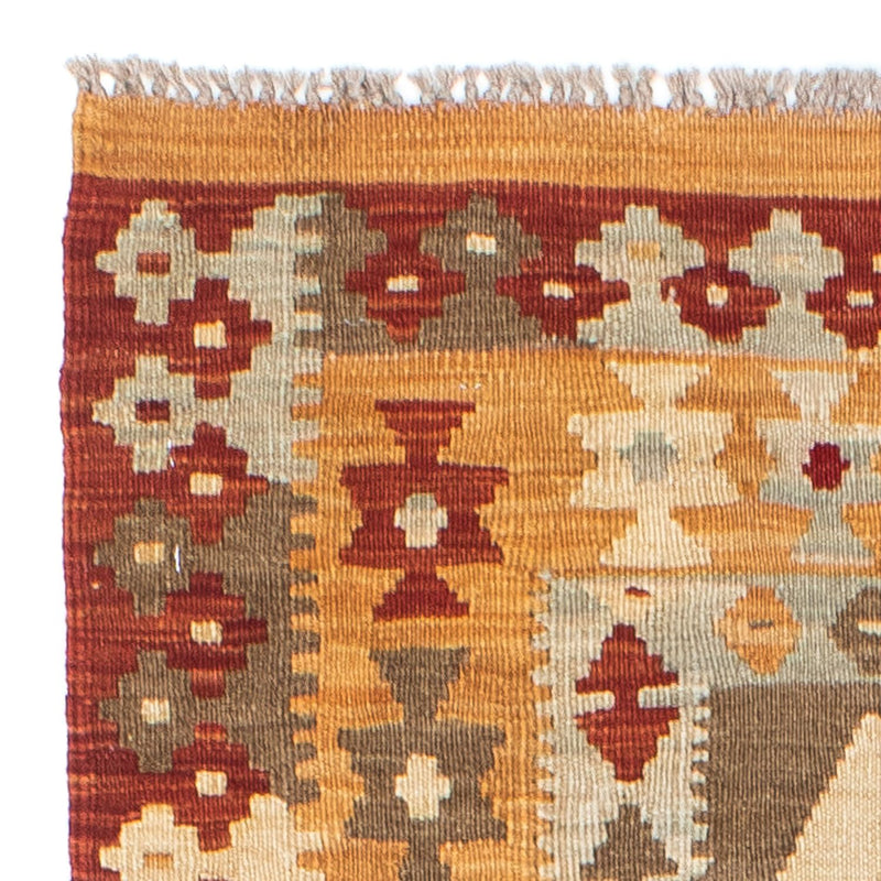 Tappeto corsia Tappeto Kelim - Orientale - 196 x 72 cm - beige