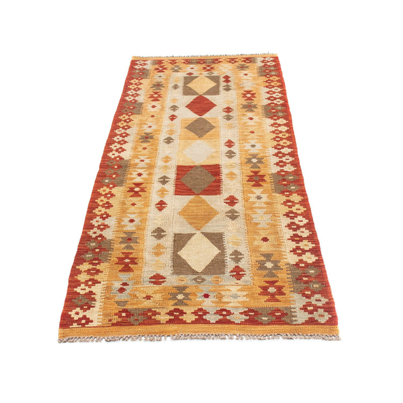 Tappeto corsia Tappeto Kelim - Orientale - 196 x 72 cm - beige