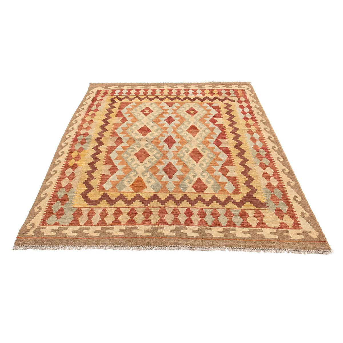 Tappeto Kelim - Orientale - 203 x 145 cm - multicolore