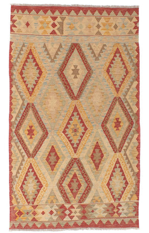 Tappeto Kelim - Orientale - 196 x 143 cm - multicolore