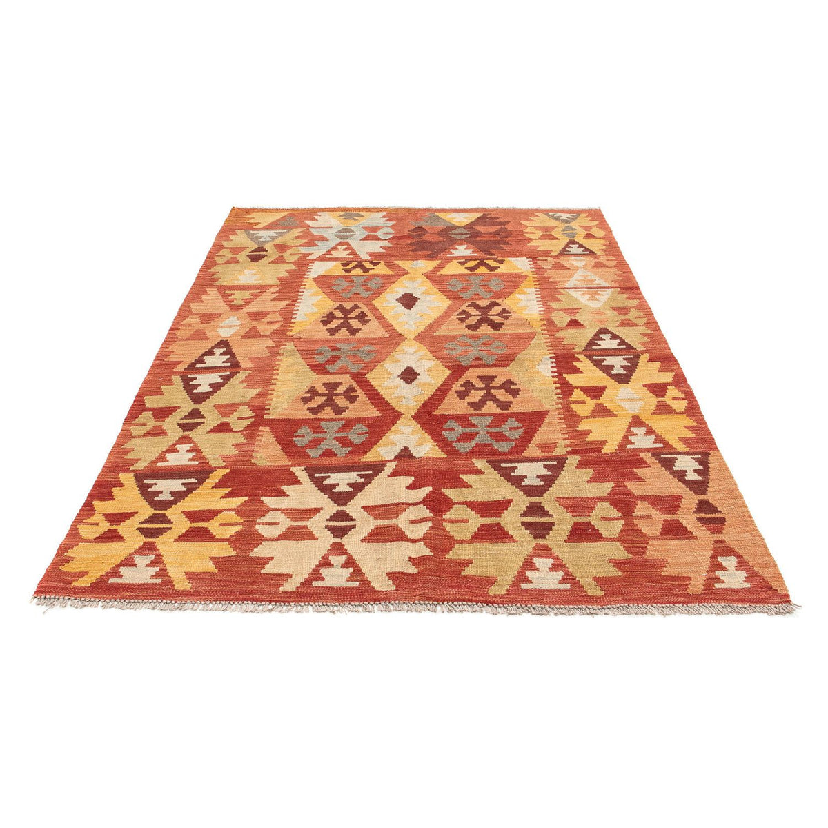 Tappeto Kelim - Orientale - 200 x 145 cm - ruggine