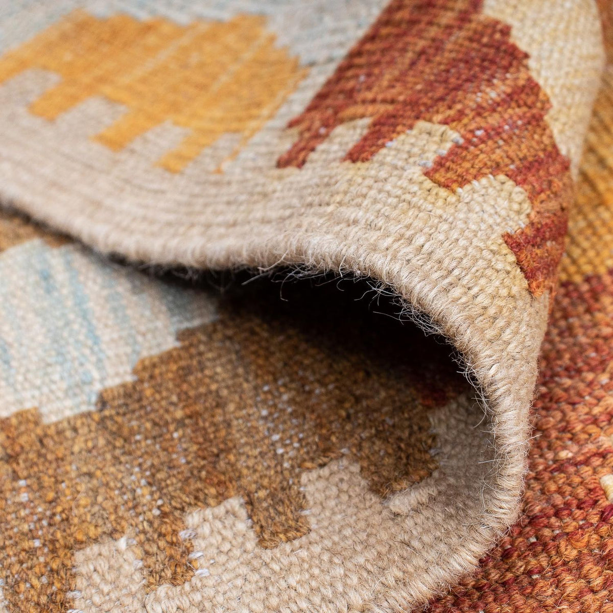 Tappeto Kelim - Orientale - 201 x 154 cm - multicolore