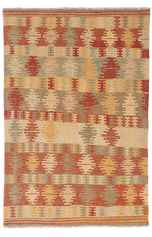 Tappeto Kelim - Orientale - 199 x 151 cm - multicolore