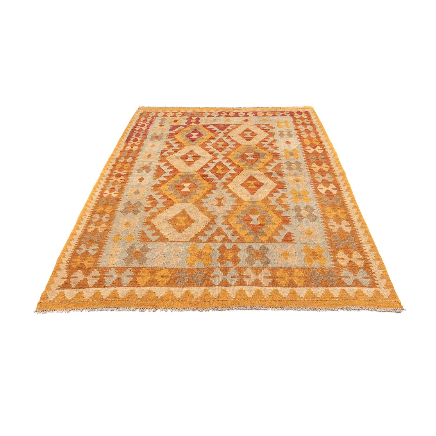 Tappeto Kelim - Orientale - 206 x 141 cm - multicolore
