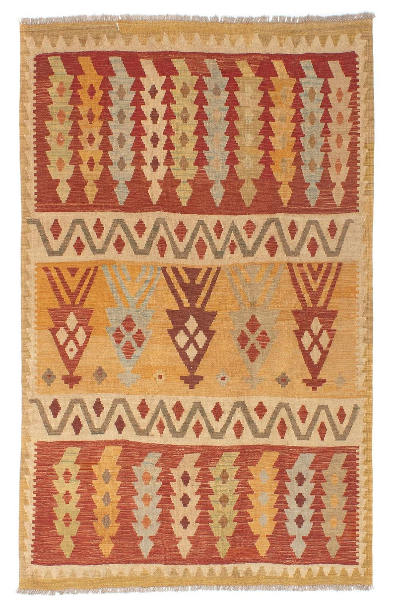 Tappeto Kelim - Orientale - 195 x 146 cm - multicolore