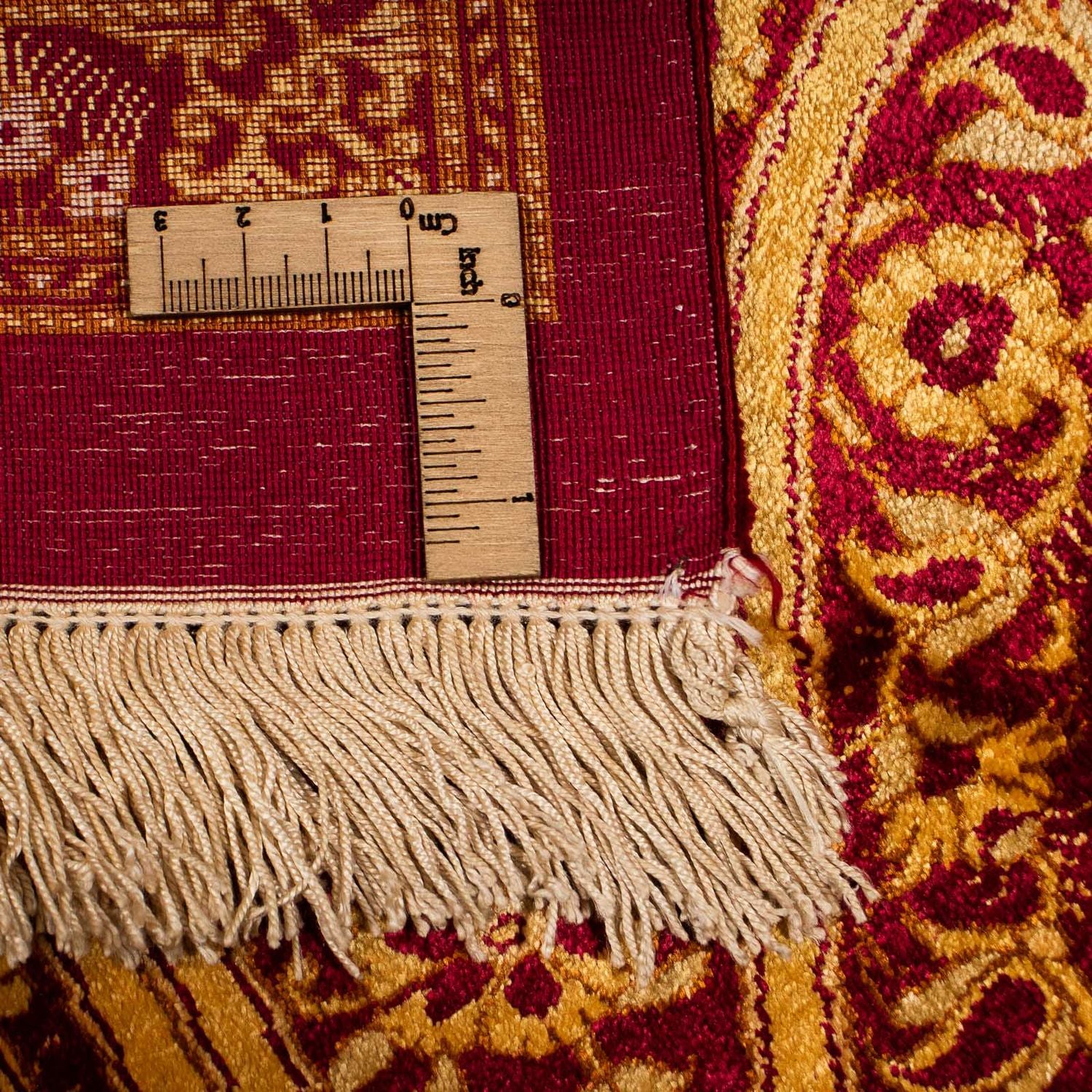 Tappeto di seta - Ghom seta - Premio - 216 x 132 cm - blu scuro