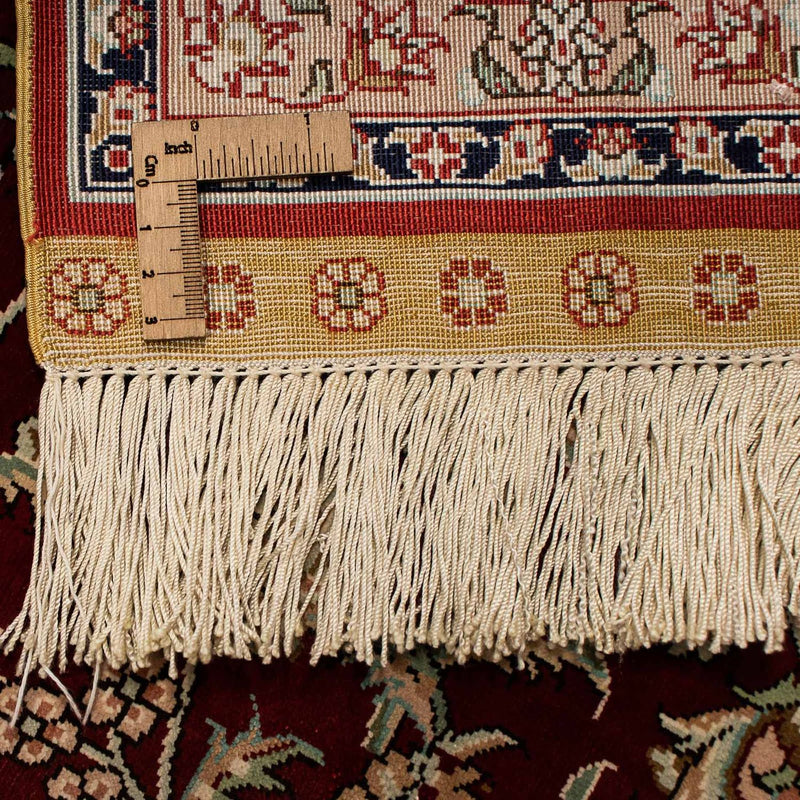 Tappeto di seta - Ghom seta - Premio - 216 x 132 cm - blu scuro