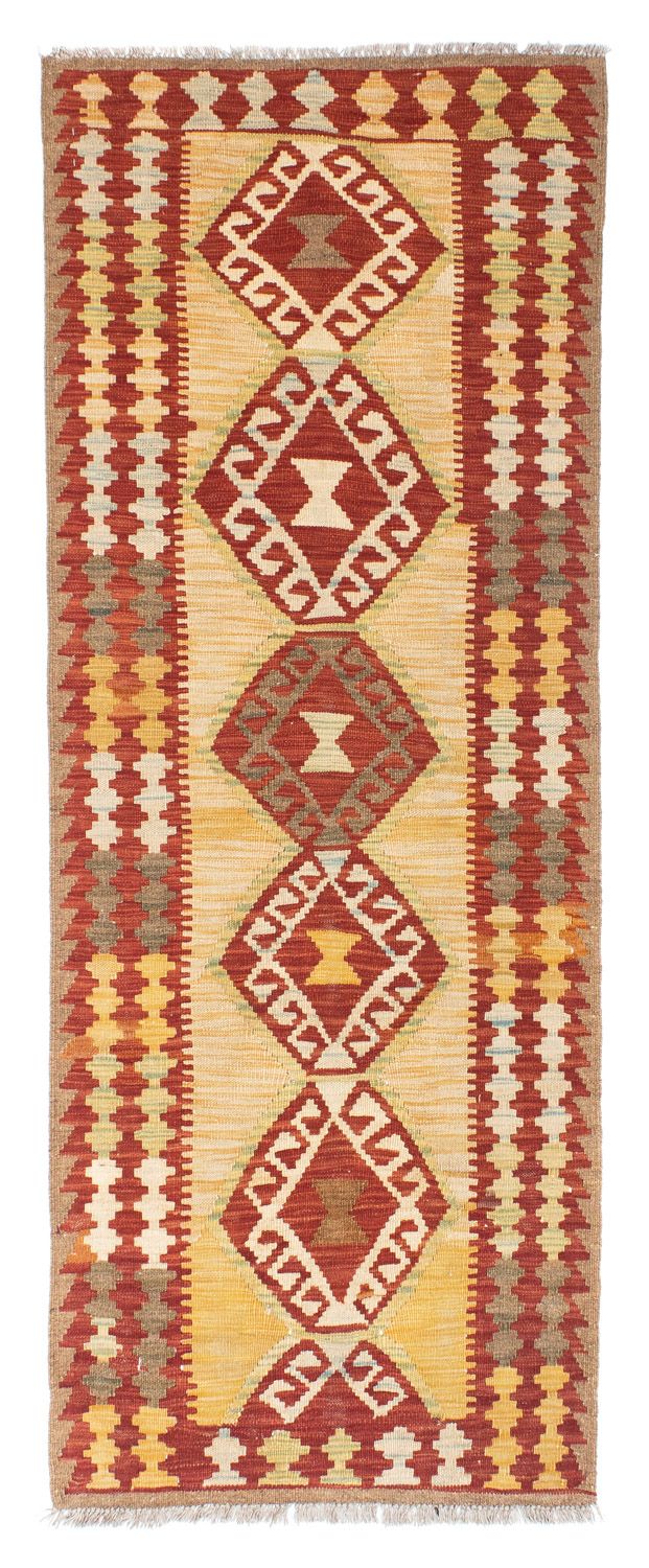 Tappeto corsia Tappeto Kelim - Orientale - 196 x 78 cm - beige