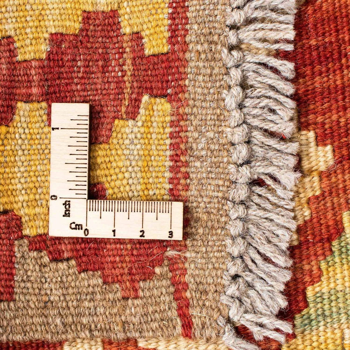 Tappeto corsia Tappeto Kelim - Orientale - 196 x 78 cm - beige