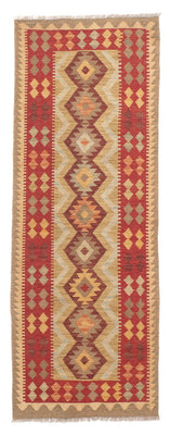 Tappeto corsia Tappeto Kelim - Splash - 194 x 69 cm - multicolore