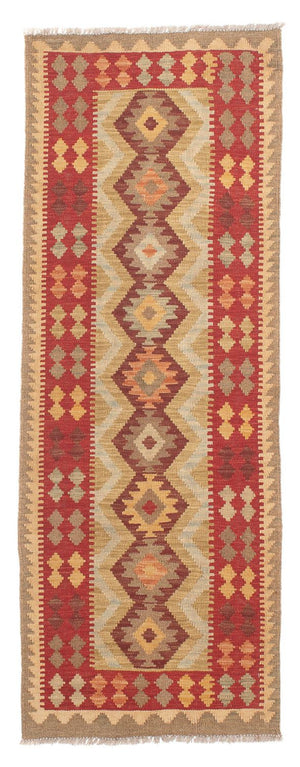 Tappeto corsia Tappeto Kelim - Splash - 194 x 69 cm - multicolore