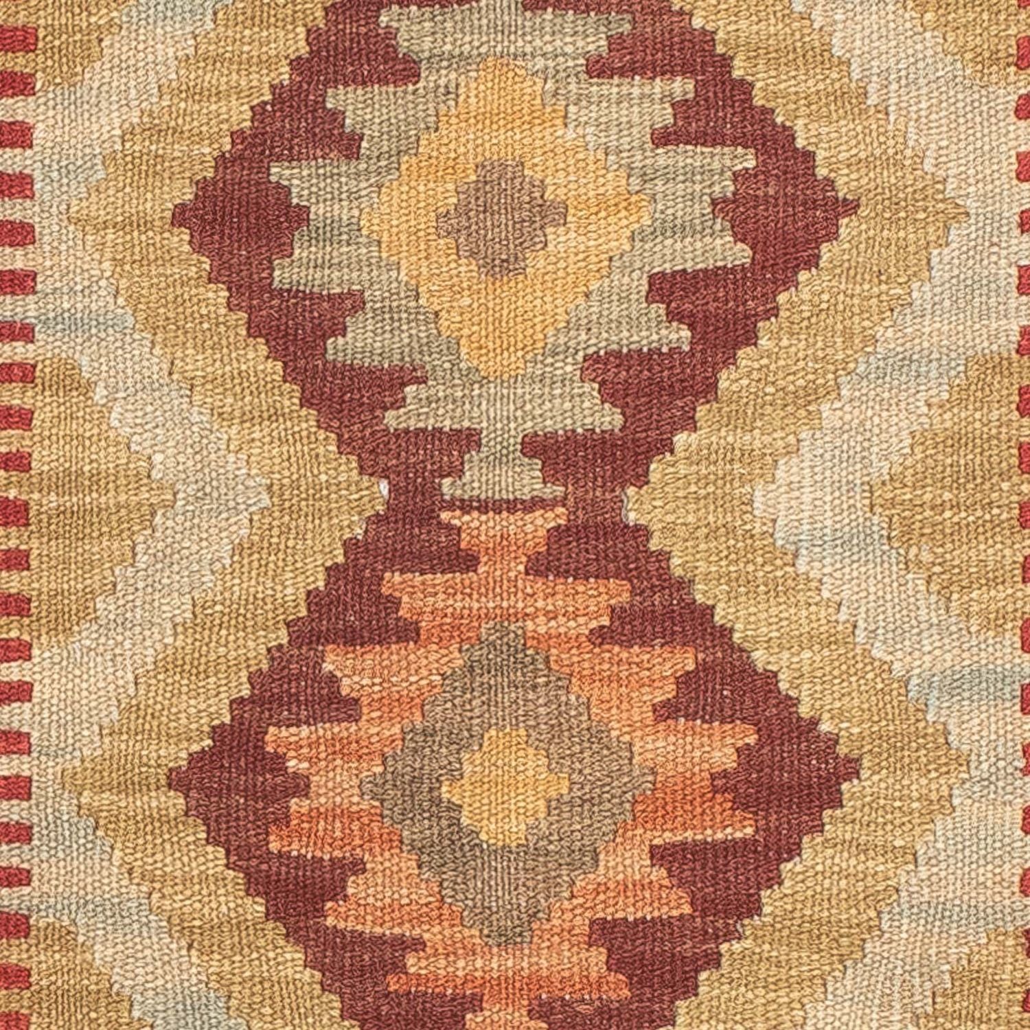 Tappeto corsia Tappeto Kelim - Splash - 194 x 69 cm - multicolore
