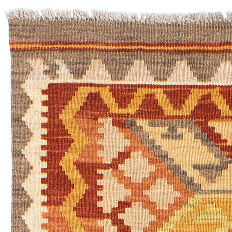 Tappeto corsia Tappeto Kelim - Orientale - 202 x 76 cm - beige