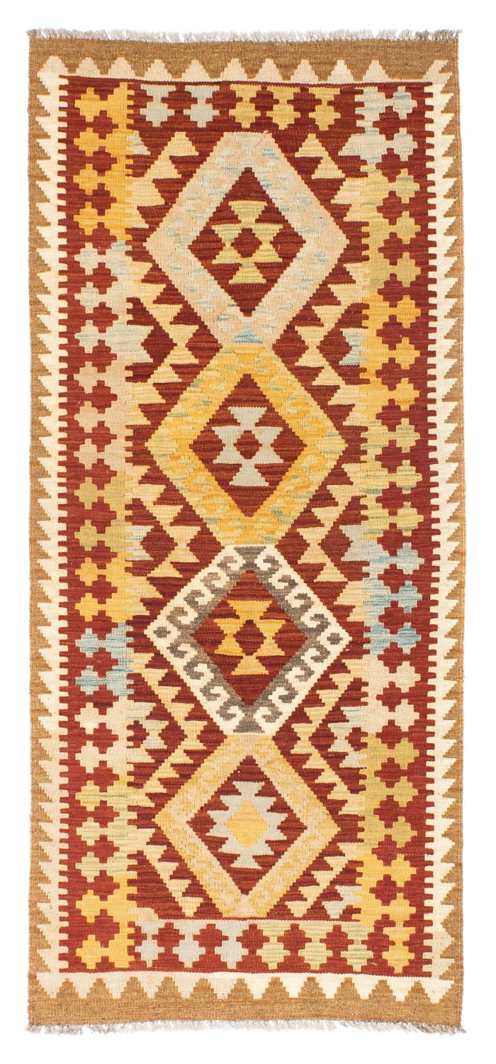 Tappeto corsia Tappeto Kelim - Orientale - 183 x 80 cm - beige