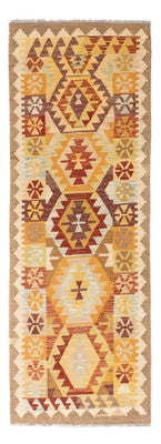 Tappeto corsia Tappeto Kelim - Orientale - 202 x 75 cm - beige