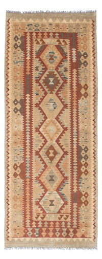 Tappeto corsia Tappeto Kelim - Orientale - 201 x 84 cm - beige