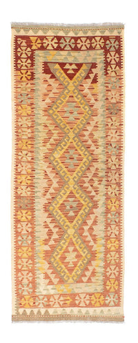 Tappeto corsia Tappeto Kelim - Orientale - 197 x 72 cm - beige