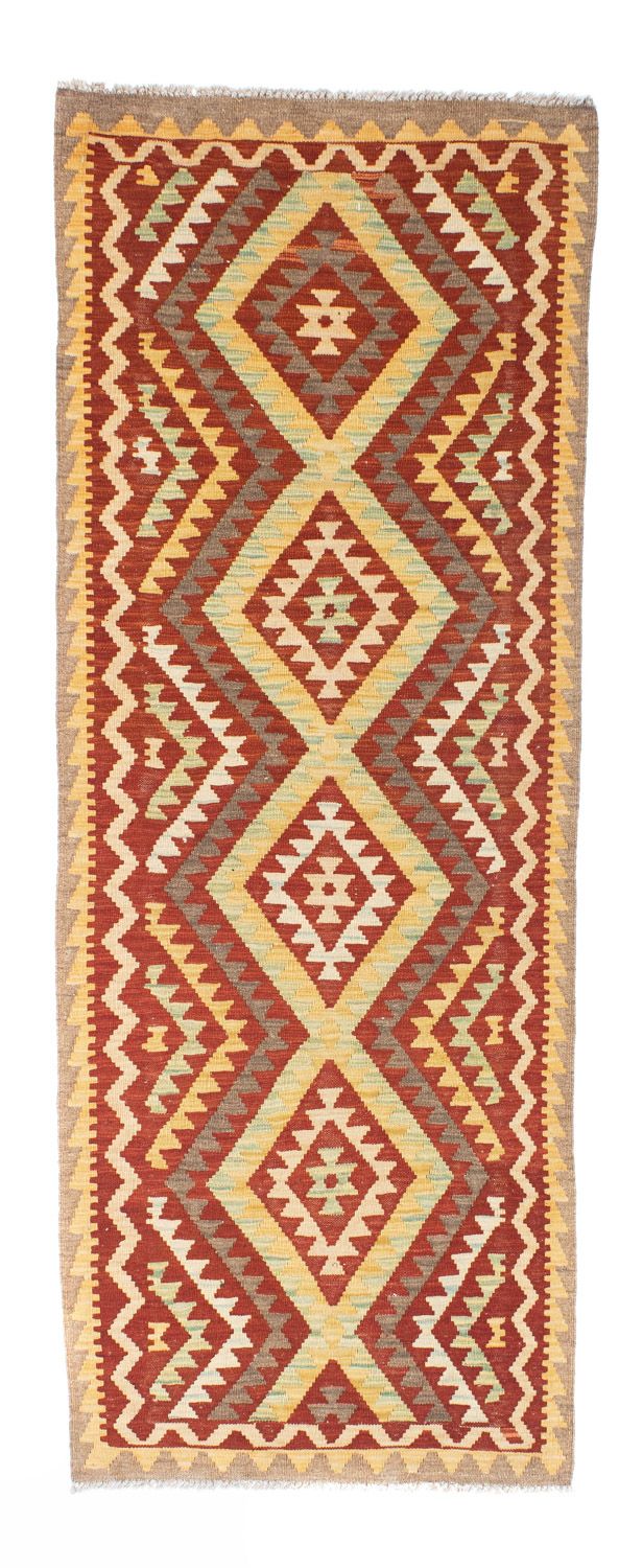 Tappeto corsia Tappeto Kelim - Orientale - 214 x 82 cm - ruggine