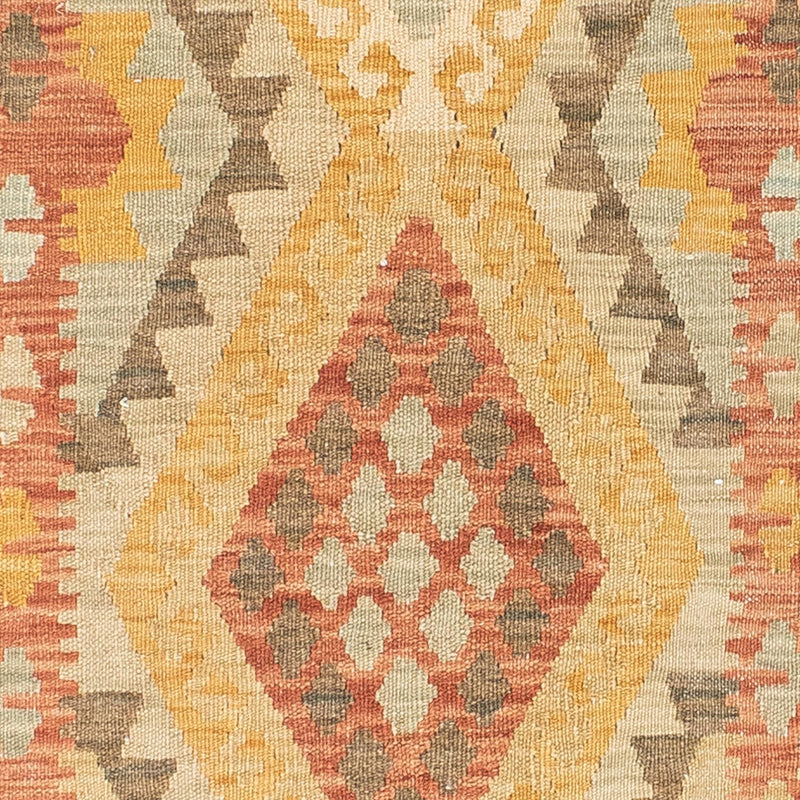Tappeto corsia Tappeto Kelim - Orientale - 208 x 66 cm - rosso chiaro