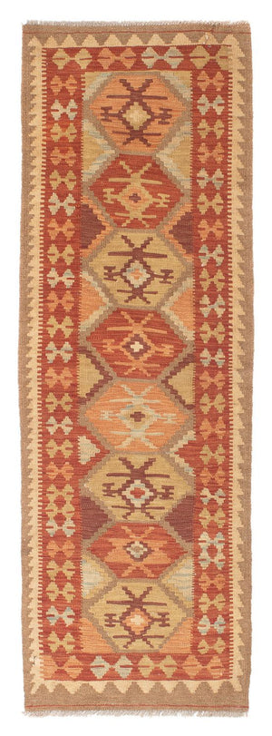 Tappeto corsia Tappeto Kelim - Splash - 203 x 68 cm - multicolore