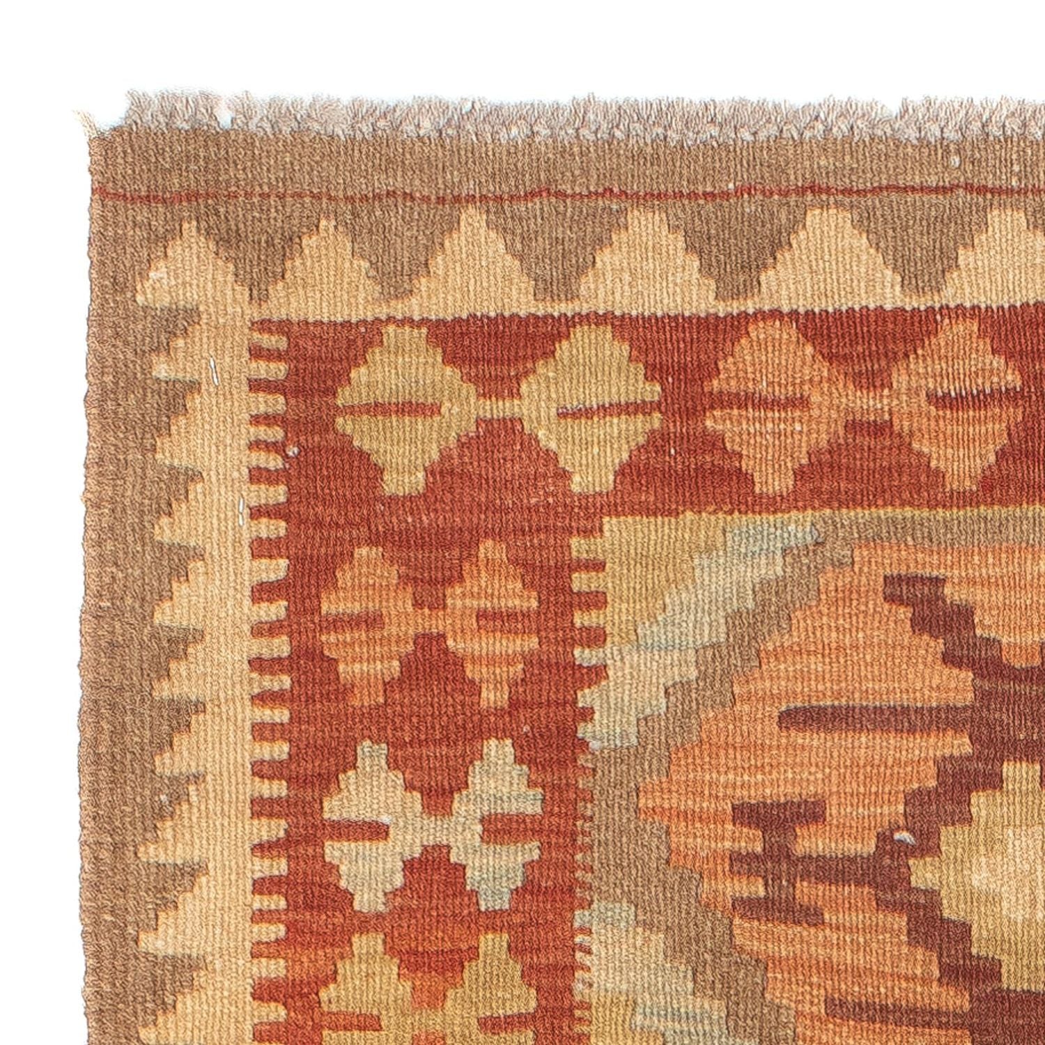 Tappeto corsia Tappeto Kelim - Splash - 203 x 68 cm - multicolore