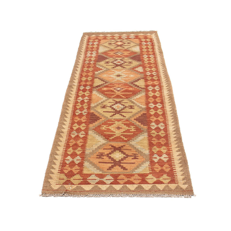 Tappeto corsia Tappeto Kelim - Splash - 203 x 68 cm - multicolore